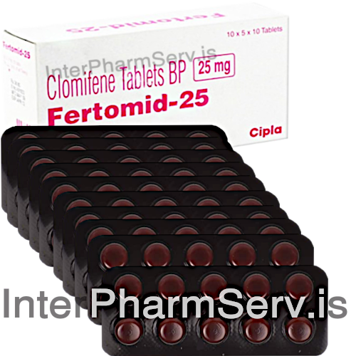 Find here Fertomid clomiphene citrate 25MG per tab