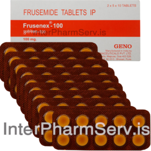 Order Frusenex 100 MG Tablet diuretic flushing water pill