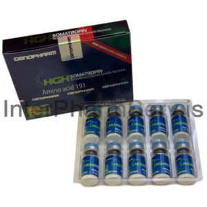 Growth Hormone HGH Somatropin 10 IU 10 vials Genopharm