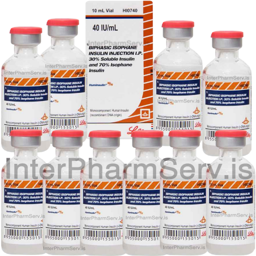Order Huminsulin 30/70 intermediate-acting and short-acting insulin